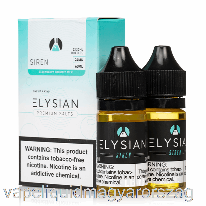 Sziréna - Elysian Salts E-liquid - 60ml 24mg Vape Folyadék